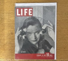 Life Magazine August 11, 1947 Ella Raines picture