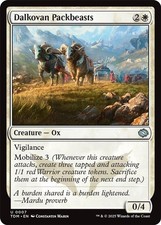 Dalkovan Packbeasts [TDM - 7]Lightly Played picture