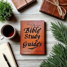 66-Page Bible Study Guide, Daily Devotional Journal,Study Notebook Based Planner picture
