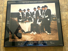 Washington Redskins Hogs Night Out Vintage Framed Football Poster HTTR picture