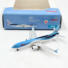 Herpa 1/500 TUI fly Boeing 737 MAX 8 D-AMAX Mallorca Metal Model Plane 532679 picture