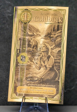 1 CALIFORNIA ALPHA Goldback Aurum Gold Foil Note 1/1000 oz 24kt .999 Fine INSTOC picture