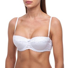 Strapless Bra Balconette Bra Push Up Bra Lace Bra Sexy Bra Padded Demi Pushup picture