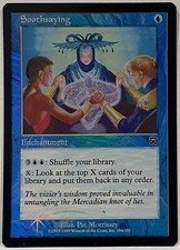 Magic *Foil* Soothsaying [MM #104] Magic The Gathering picture