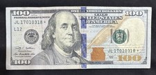 2009 ~ $100 Dollar Bill Star Note Rare 01/03/18 Birthday Note Bday JL17010318 picture