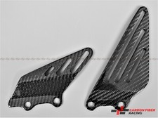 2006-2023 Kawasaki Ninja ZX-14, ZZR1400 Heel Plates - 100% Carbon Fiber picture