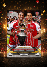Gabriel Magalhães / William Saliba - 2025-26 Arsenal FC Topps NOW® - Card 5 picture