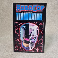 Robocop vs Terminator Comic Star System Exclusive 1992 With Inserts picture