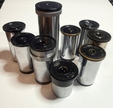 ANTIQUE LOT 9- LEITZ WETZLAR 1-LICHTEINSTELUPE EYEPIECE  MICROSCOPE PARTS picture