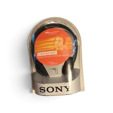 Vintage 2002 Sony MDR-101LP Walkman Stereo Headphones NEW SEALED NOS Black picture