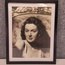 VTG Rosalind Russell Signed Custom-Matted Framed Photo Autographed Card Actress  picture
