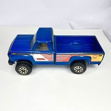Vintage Metallic Blue Tonka Truck 11062 Pressed Steel Toy Pickup USA picture