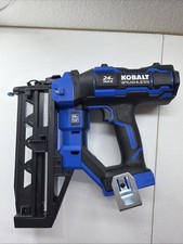 Kobalt XTR 24V 16-Gauge Cordless Straight Finish Nailer Tool Only Tested Works picture