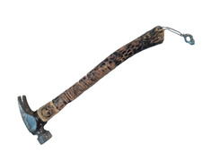 HAND-CARVED MAGIC SNAKE HEAD FRAMERS HAMMER -SELLING CUZ I REALLY NEED THE MONEY picture