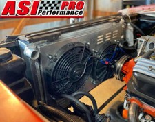 PRO 3 Row Aluminum Radiator Shroud Fan For 1973-86 Chevy/GMC C/K C10 C20 C30 K30 picture