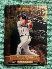 2000 Topps Chrome CHIPPER JONES “Allegiance” Card #19 **VERY NICE CARD** * MINT* picture