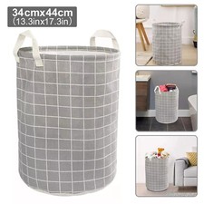 Large Foldable Storage Laundry Hamper, Dirty Clothes Basket, Wash Bag Organizer picture