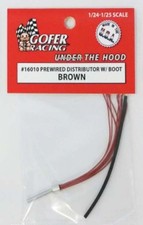 1/24-1/25 Brown Prewired Distributor w/Aluminum Plug & Boot picture