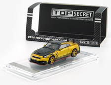 BM Creations X Top Secret Nissan 35 GT-R - Gold - RHD -2026 TAS 1:64 Car 64B0494 picture