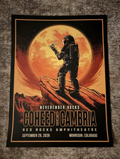 Coheed and Cambria Poster Red Rocks 2026 Neverender Rocks Concert picture