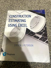 Construction Estimating Using Excel 3rd Ed PB Steven J. Peterson 2017 picture