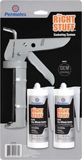 Permatex 99070 The Right Stuff Gasket Maker, 5 oz. - 2 Pack with Caulking Gun picture