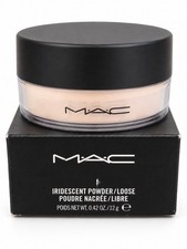 MAC Iridescent Loose Powder in Silver Dusk Discontinued Rare NIB picture