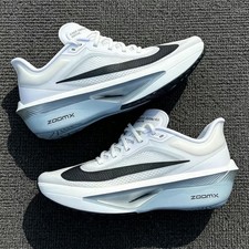 Men’s Nike Zoom Fly 6 ZoomX Running Shoes US 11 White Black Athletic Sneakers picture
