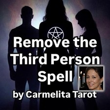 Remove The Third Person Spell - With Physical Sigil Sticker picture