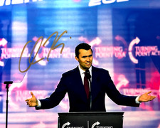 CHARLIE KIRK Signed Original Autograph 8x10