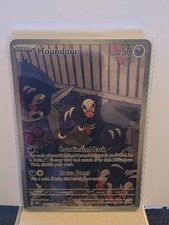 Houndour 204/197 Illustration Rare Obsidian Flames Pokemon picture