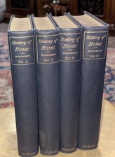 The History Of Rome by Theodor Mommsen Scribner 1891 Complete 4 Vol Set Antique picture