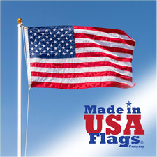 Co - 6X10 American Flag - USA Flag with Durable Solarmax Nylon, Sewn Stripes, & picture