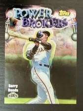 1999 Topps BARRY BONDS Power Brokers #PB12 Die Cut MLB Giants Legend picture