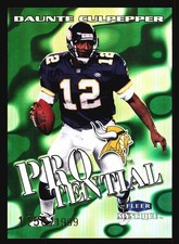 1999 Fleer Mystique Daunte Culpepper Protential SN Minnesota Vikings picture