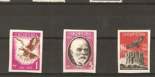 Albania Albanien Albanie 1962 MiNr 712 - 714 MNH** Imperforated Indipendence picture