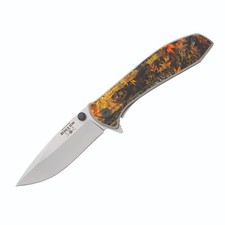 BEAR & SON CUTLERY USA BIGFOOT SASQUATCH 112 LINER LOCK FLIPPER KNIFE picture