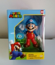 Super Mario Bros. ICE MARIO w/ICE FLOWER Action Figure #08 Jakks Nintendo 4
