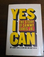 YES I CAN : The Story of Sammy Davis Jr. 1965 HB DJ 1st edition picture