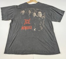 Vintage 1996 Metallica On The Load Again Tour T Shirt XL 23x29 picture