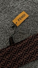 Fendi Brown Silk Tie picture
