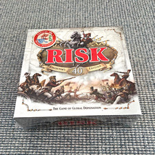 Risk 40th Anniversary Collector's Edition Board Game New in Plastic Wrapping picture
