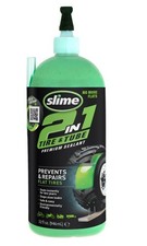 Slime 2-in-1 Tire & Tube Premium Sealant Prevents & Repairs, 32 oz picture