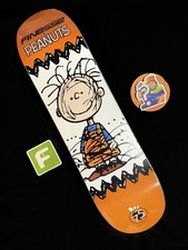 RARE Pigpen Charlie Brown Finesse 8.1 Peanuts Skateboard Deck 75th Anniversary picture