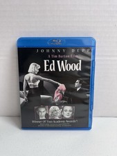 Ed Wood (Blu-ray, 1994) Tim Burton Film Very good picture