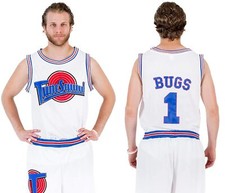 Space Jam Tune Squad Logo Bugs Bunny Halloween Costume Basketball Jersey picture