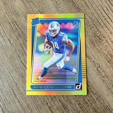 2021 Panini Donruss - Gold Rated ROOKIE Amon-Ra St. Brown #284 Press proof clean picture