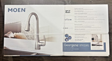 MOEN Georgene 87912SRS Pulldown Kitchen Faucet Spot Resist Stainless NEW picture