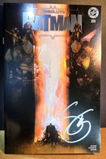 ABSOLUTE BATMAN #20 SIGNED Scott SNYDER 9.6+/ 9.8 NM/M FanExpo, FOIL Ltd. 1000 picture