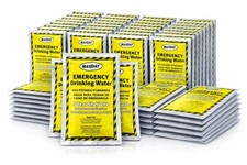 Emergency Water Packets 50-Pack | Survival Supplies for Camping & Prepper Kits picture